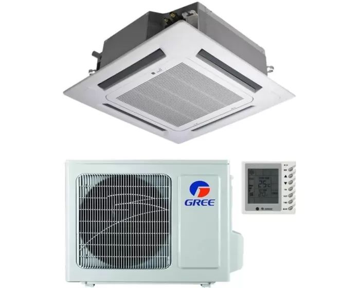 Кондиционер GREE кассетный инверторный GUD160T1/A-S-GUD160W1/NhA-X TF06