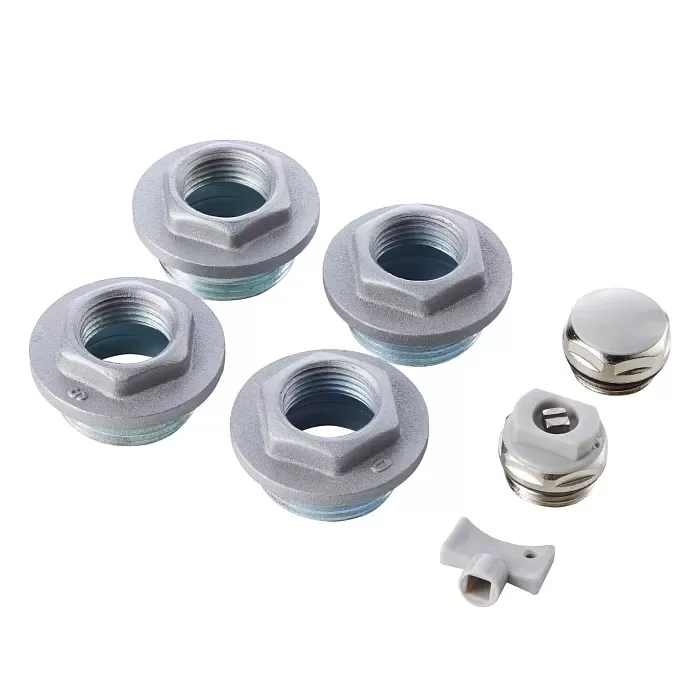 Набор присоединительный Royal Thermo 1/2 silver