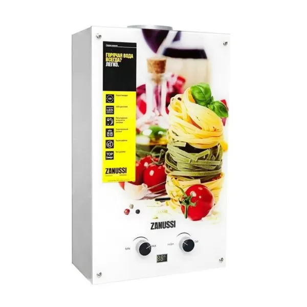 Колонка газовая Zanussi GWH 10 Fonte Glass La Spezia