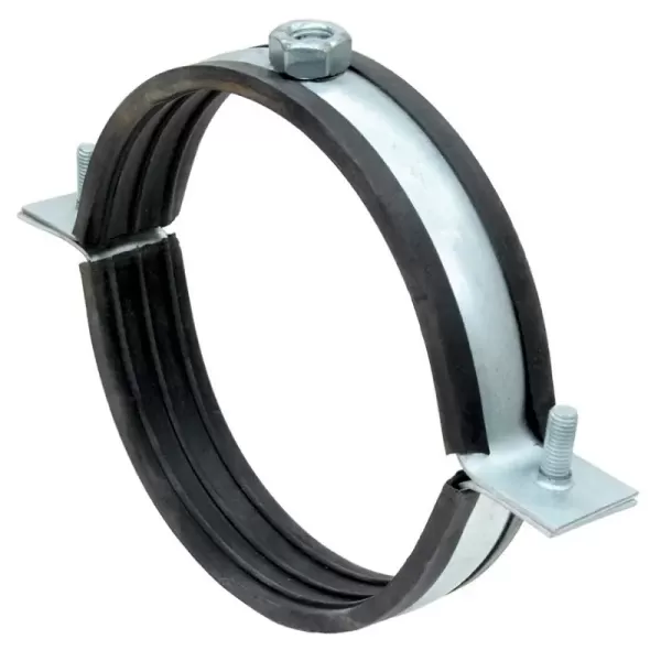 Хомут вентиляционный с уплотнителем 160мм (М8)