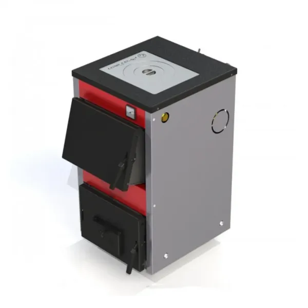 Котел твердотопливный Протек ТТП-12с Д-Люкс