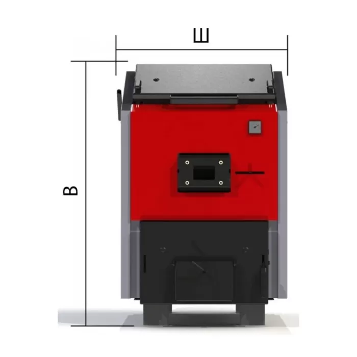 Котел твердотопливный Протек ТТ-15с Эко Лонг Плюс