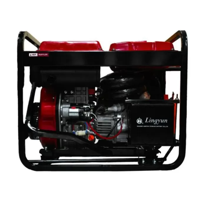 Генератор дизельный однофазный BISON BS8500DCE 6кВт/6,5кВт