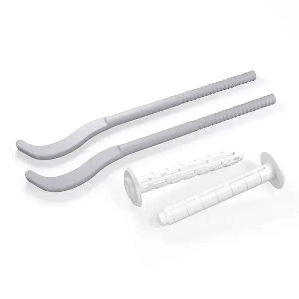 Комплект кронштейнов с дюбелями HF-H01 серые