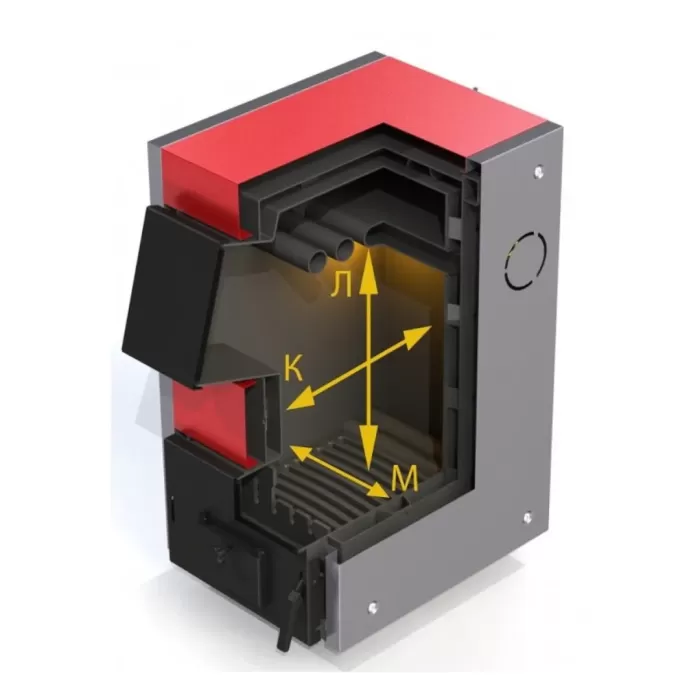 Котел твердотопливный Протек ТТ-30с Д-Люкс
