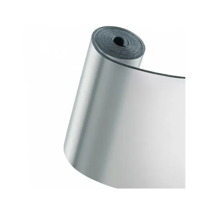 Самоклеющийся изоляционный материал c алюминиевой фольгой РА-FLEX 9mm*1500mm/30М2/ 1 рулон